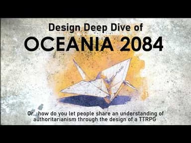 Bild för Design Deep Dive of Oceania 2084 - Procedural Rhetorics